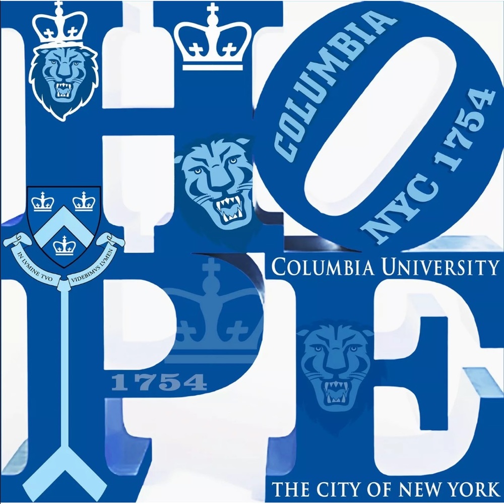Columbia university NYC canvas wall art, unique